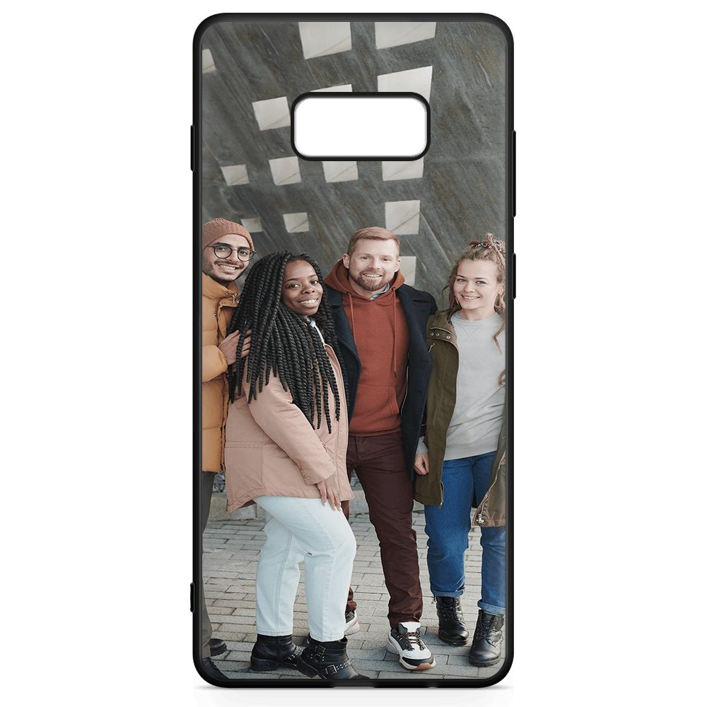 Samsung Galaxy S8 Plus Custom Case - Black Bumper